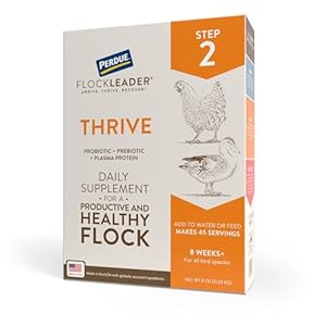 Thrive, Daily Probiotic & Prebiotic Poultry Supplement for Chickens 8+ Weeks Old, 8 oz