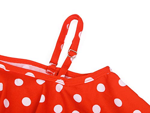 Kantenia Crianças Roupa de Banho Meninas Raparigas Roupa de Banho Flounce Summer Bikin