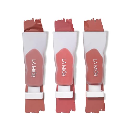 Image of LAMIOR Spicy Not Icy Whipped Velvet Liquid Lipstick: Matte, Transfer-Proof, 12+ Hour Wear|Hydrating, Blurring Full Coverage, Lightweight|Enriched with Avocado & Jojoba Oil|Vegan|Pack of 3 - 15 ml Each