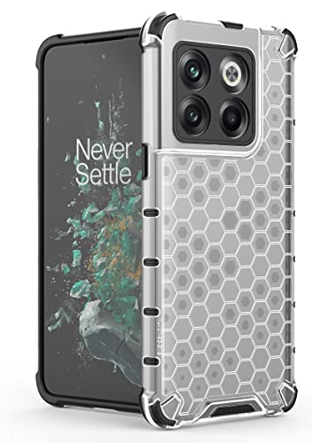 Image of Glasgow Back Case Cover Compatible with [ OnePlus 10T 5G ] (Stylish Design) - Transparent