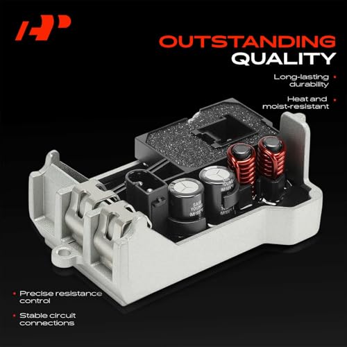Image of A-Premium Front HVAC Blower Motor Resistor Compatible with Mercedes-Benz | for C230, E350, ML350, E320, C240, S500, S430, E500, CLK350, C320, S550, SL500, C280, CLK320, CLS550, CLK500, SLK350