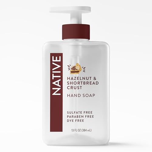 Native Liquid Hand Soap, Hazelnut & Shortbread Crust Limited Edition Scent, Non-Drying Formula for Soft, Smooth Hands, Made with Plant-Based Cleansers, Sulfate & Paraben Free, 13 oz Bottle - image 1