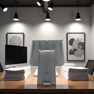 Black RM1-6903-000CN RM1-6903 Paper Output Delivery Tray Compatible with HP P1102 P1102s M1536 P1005 P1006 P1007 P1008 P1106 P1108 P1109 P1607 Computer Printer Trays Accessories Office Products