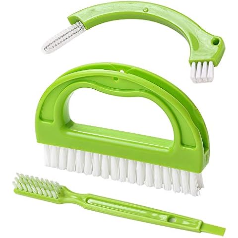 Tile Brushes (3 in 1) Grout Cleaner Joint Scrubber for Deep Cleaning Living&Giving Cover