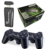 Retro Game Stick - Wireless Retro Game Console, Nostalgia Game Stick with 20000+ Video Games, 9 Classic Emulators, 4K HDMI Output, and 2.4GHz Wireless Controller for TV Plug and Play (64G)