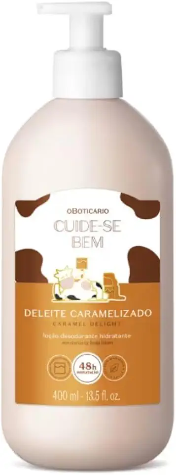 Loção Hidratante Desodorante Corporal Cuide-Se Bem Deleite Caramelizado 400ml