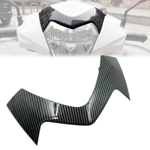 FOR リード125 LEAD 125 lead125 2021 2022 2023 2024 オートバイ改造フロントボディパネル V 字型電着部品装飾カバーディフレクター フロントカウル (小型Vパネル,水転写)