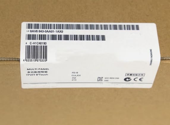 Image of 6AV6643-0AA01-1AX0 Touch Panel