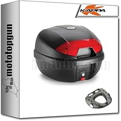 Honda Vfr 800 Con Maletas MOTOTOPGUN Kappa k30n + kz257 + km5m Maleta k30n + Adaptador Compatible con Honda vfr 800 1998 1999 2000 2001