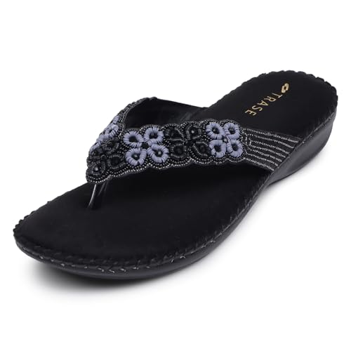 Image of TRASE Ortho Slippers For Women | Slippers For Woman | Lightweight, Comfortable And Stylish Women Slippers | Flats | Soft Women Footwear | Trendy Ladies Chappal | Orthopedic Slippers