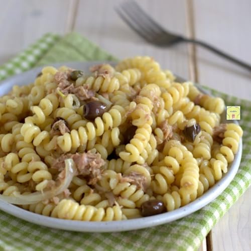 Fusilli al tonno e olive