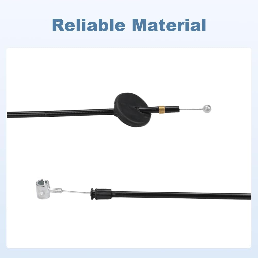 WMPHE Hood Latch Lock Release Cable Replacement for 3CM-823-535 3CM823535 Compatible with Volkswagen VW Atlas 2020 2021 2022 2023 Hood Lock Control Release Cable