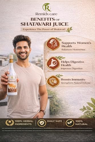 Image of Shatavari Juice 1000ml | 99.5% Pure Shatavari (Asparagus racemosus) Herbal Extract | Ayurvedic Wellness Tonic for Women & Men | Natural Plant Based Herbal Health Drink | Daily Vitality & Balance Support Juice