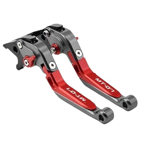 Leviers de frein MT07 usinés CNC commande de guidon en alu extensible haute finition