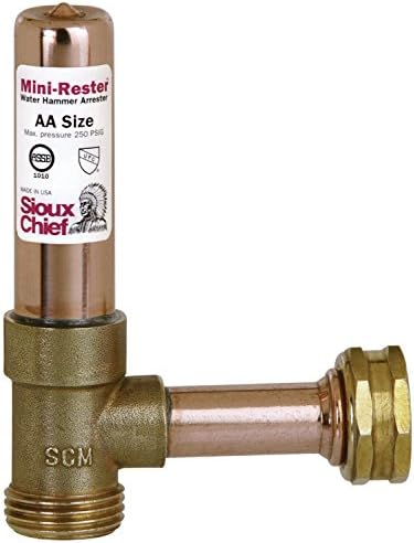 Sioux Chief 660-H 3/4" Female X 3/4" Male Mini Rester Water Hammer Arrester