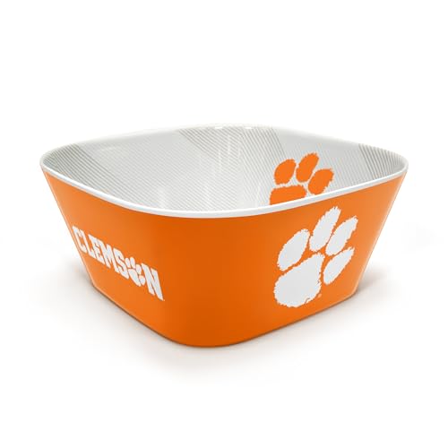 Image of YouTheFan NCAA Clemson Tigers Large Party Bowl