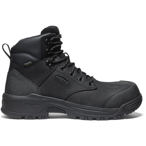 Image of KEEN Utility Men's Evanston 6 inch Composite Toe Waterproof Leather Durable Construction Work Boots