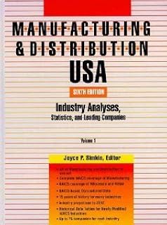 Manufacturing and Distribution USA (Manufacturing 
