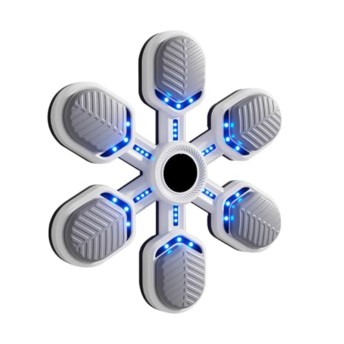 Música Boxing Machine - 51 * 46cm Bluetooth Electrónico Montaje en Pared Equipo de Entrenamiento de Boxeo de 9 Modos con Música, Equipo de Boxeo Electrónico para Niños y Adultos