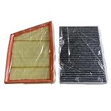 LR029078 Air Filter LR019589 Cabin Oil Compatible for Land Rover Freelander 2 (L359) / Range Evoque