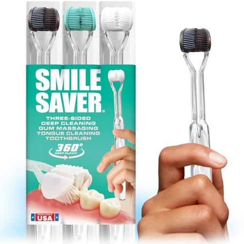 SMILE SAVER 360° 3-Sided Toothbrush