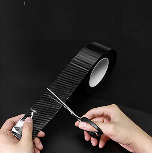 Vinilo para coche fibra carbono 5D protector de puertas automóvil de 5cm x 5m 3