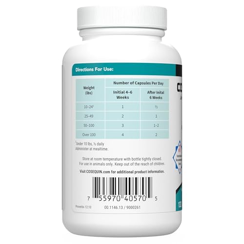 Nutramax Cosequin for Dogs Joint Health Supplement,Contains Glucosamine for Dogs,Plus Chondroitin,Supports Healthy Joints,Sprinkle Capsules,132 Count (Pack of 2) - image 3