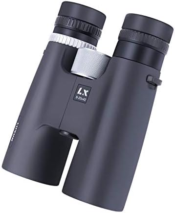 Adjustable 8-20 x 42 Zoom Binoculars - Clear BAK-4 Prism FMC Lens