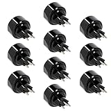 Eine Umwandlung (Transformation) der elektrischen Spannung bzw. eine Änderung der Netzfrequenz findet durch den Steckdosen-Adapter nicht statt!