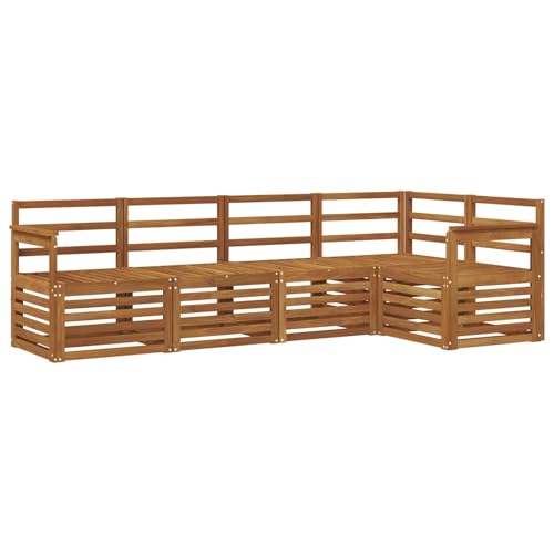 Canapé d'angle de jardin modulable résistant pour terrasses et grands balcons - 2