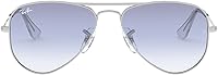 Vista 29 de Ray-Ban Junior Rj9506s - Gafas de sol de aviador de metal para niños