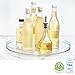 iDesign 14.5-Inch Lazy Susan Organizer - Large Lazy Susan Turntable for Cabinet or Pantry, 2-Pack, Clear
