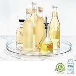 iDesign 14.5-Inch Lazy Susan Organizer, 2-Pack, Clear - Image 5