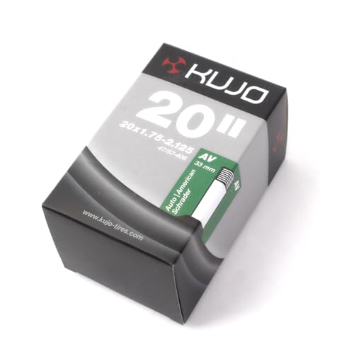 Fahrrad Schlauch 20 Zoll Kujo x 1,75-2,125 Zoll AV