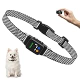 CAWJUG Collari antiabbaio per cani piccoli, collare ultra sottile e leggero con 3 modalità di lavoro, 7 livelli di sensibilità, impermeabile IP67, collare per cani piccoli e medi