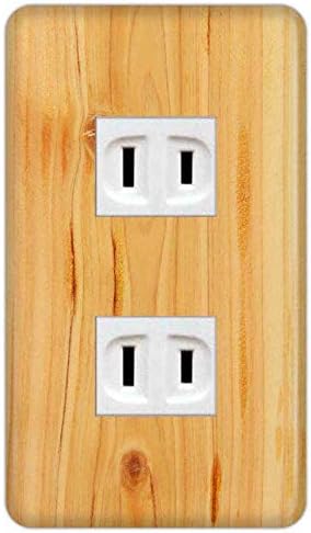 Amazon Co Jp コンセントカバー コンセントプレート コスモシリーズワイド21対応 2口用 木目調柄 ウッド柄 0 スイッチカバー スイッチプレート おしゃれ デザイン お部屋の模様替え 1口用 2口用 3口用 5口用 6口用 スイッチ用 Diy 工具 ガーデン