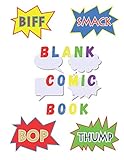 Ya en mundofriki.es: BLANK COMIC BOOK/ DRAWING COMICS /MAKING COMICS / PREMIUM DESIGN: 124 PAGES EXTRA LARGE SIZE 8.5" x 11"(21.59 X 27.94 cm) CARTOON/ COMIC BOOK WITH VARIETY OF TEMPLATES