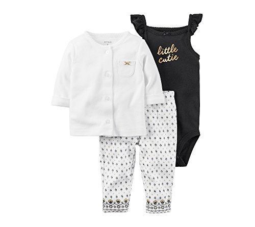 Pantalon classique Carter's noir bébé vêtement souple quotidien