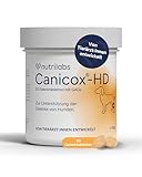 NutriLabs Canicox-HD Gelenktabletten für Hunde 50 Stk. - mit MSM, Chondroitin, Hyaluronsäure, Glucosamin & Teufelskralle - Gesundheitsprodukte für Hunde - Nahrungsergänzungsmittel Hund