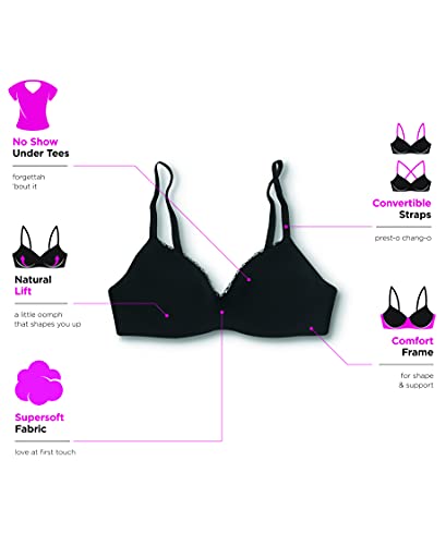 Maidenform Sutiã feminino M Lift, Paris Nude, XGG