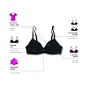 Maidenform-Womens-Pure-Comfort-T-Shirt-Wireless-Bra-DM7681 Maidenform womens Pure Comfort T-shirt Wireless Dm7681 T Shirt Bra, Black, Small US