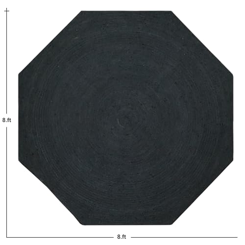 Tapis en jute tressé main anti-usure 1,2m pour protéger le sol de votre cuisine ou salon