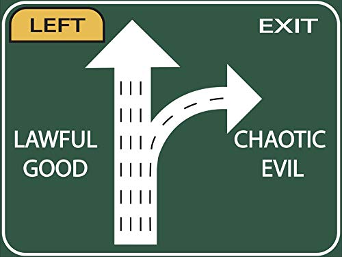 Toothsome Studios Lawful Good Chaotic Evil Life Decision 16