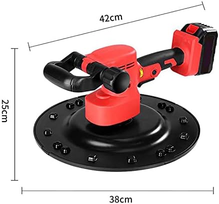 Electric Drywall Sander, 80-280RPM Handheld Drywall Sander Variable Speed Concrete Cement Mortar Trowel Wall Surface Smoothing Polishing Machine for Ceiling and Wall