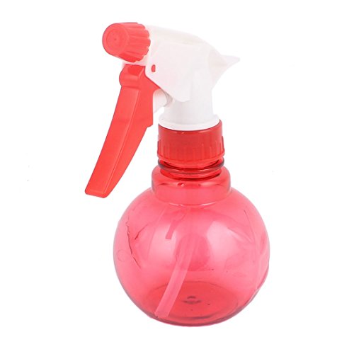 Ruilogod Botella de spray de bambú de plástico Botella de spray 200ml Capacidad Borgoña