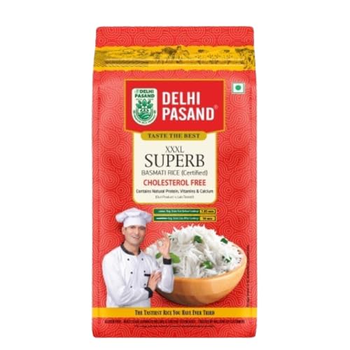 Image of Superb 1 Kg | India's First Cholesterol-Free Basmati Rice Brand | Redefining Healthy Eating | Rich in Aroma & Flavor