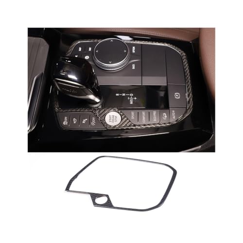 Kit de fibra de carbono real verde para consola y salpicadero de BMW X3 y X4
