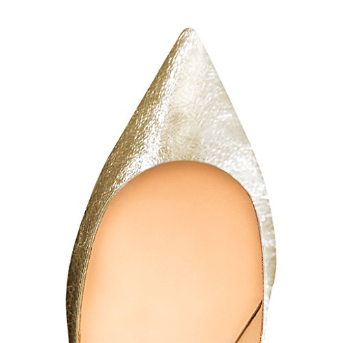 XYD Office Event Dress Pumps Pointed Toe Kitten Low Heels Slip On Comfortable Shoes for Women4