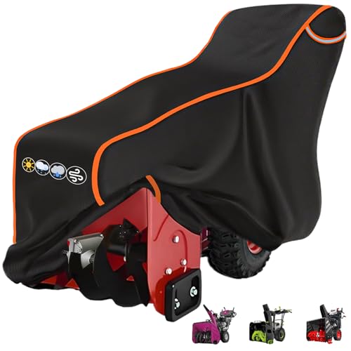 SnowBlower Cover-900D Snow Blower Covers Waterproof Outdoor Heavy Duty Universal