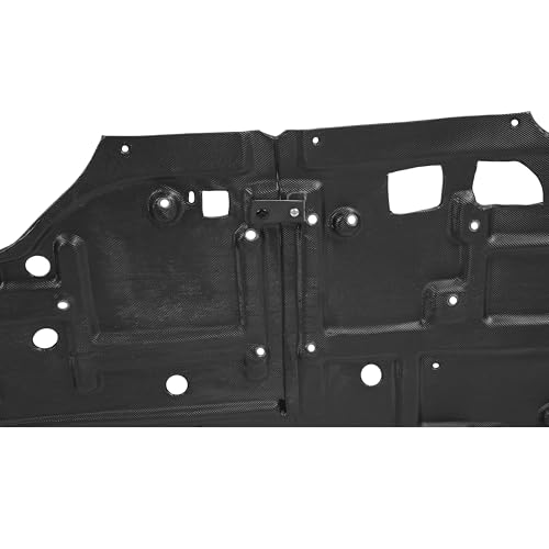ALMULOO Engine Lower Under Cover Splash Shield Compatible with 2010-2018 Toyota Prius Lexus CT200h Replacement for TO1228169 5141012105-PFM Black PE Plastic by ALMULOO - Used condition - Image 9